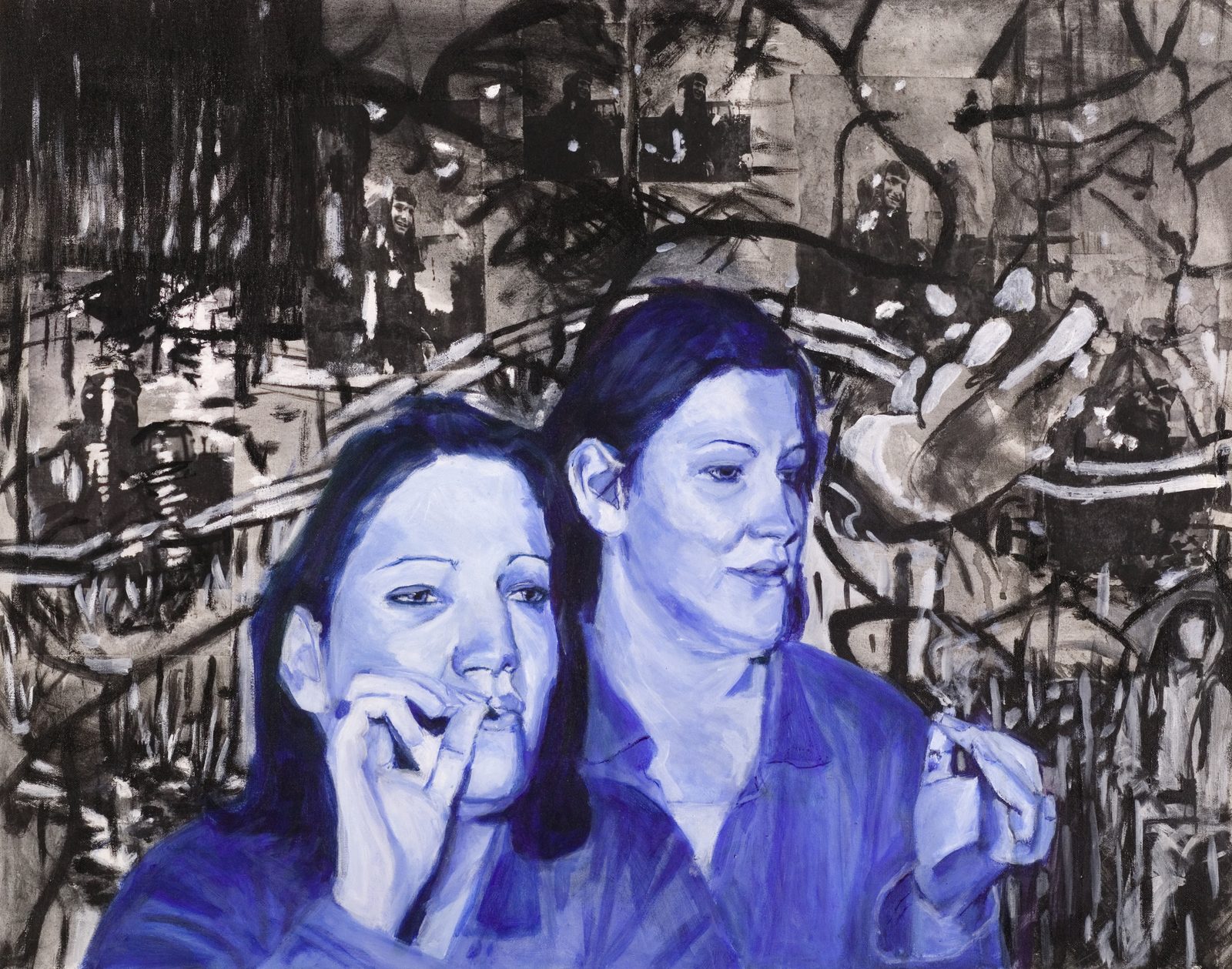 High Times, Oil on linen, 30×20 in, 2004, by Soraya Hutchinson