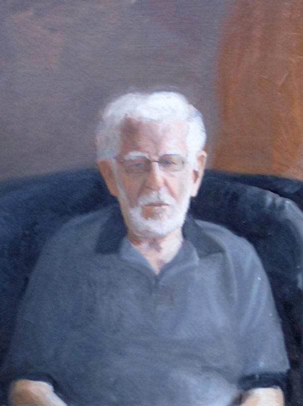 Uncle, Oil on linen, 11×14 in, 2006, by Soraya Hutchinson