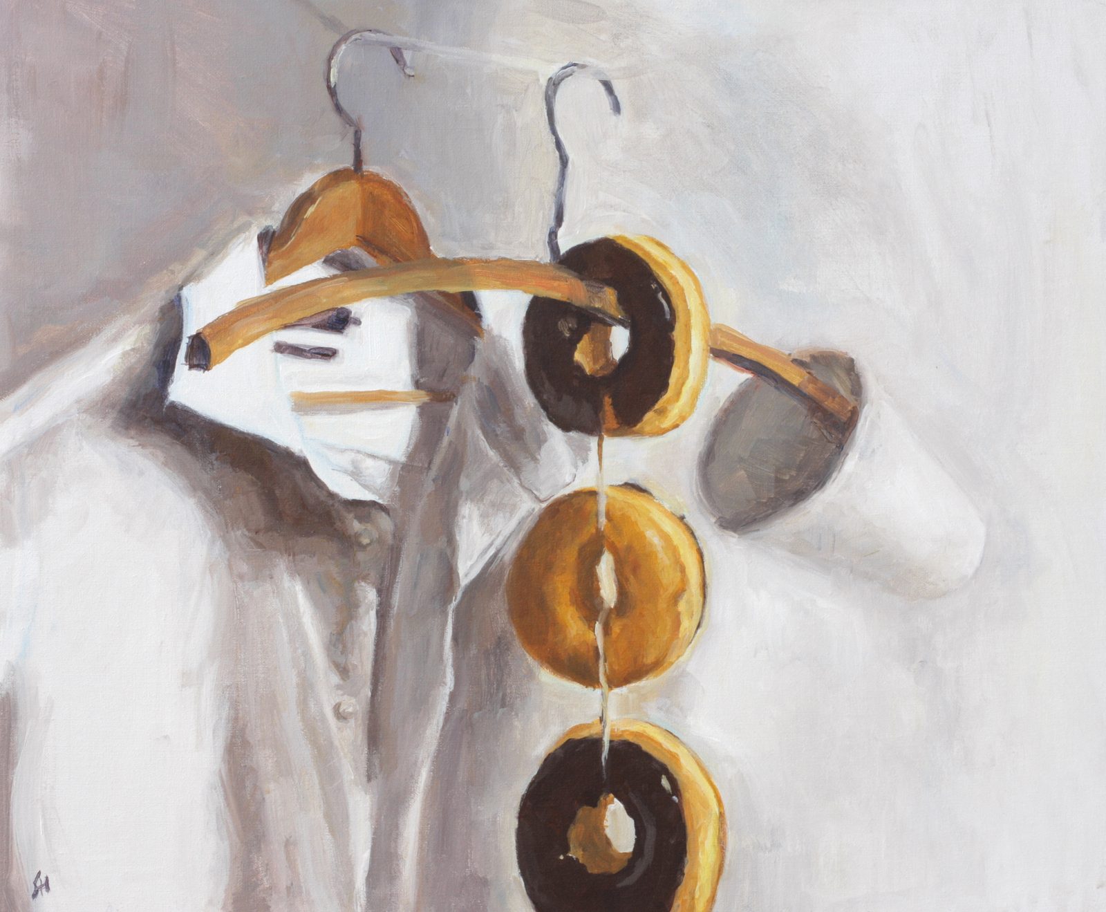 Daylight Brings Decisions, Oil on linen, 24×18 in, 2013, by Soraya Hutchinson