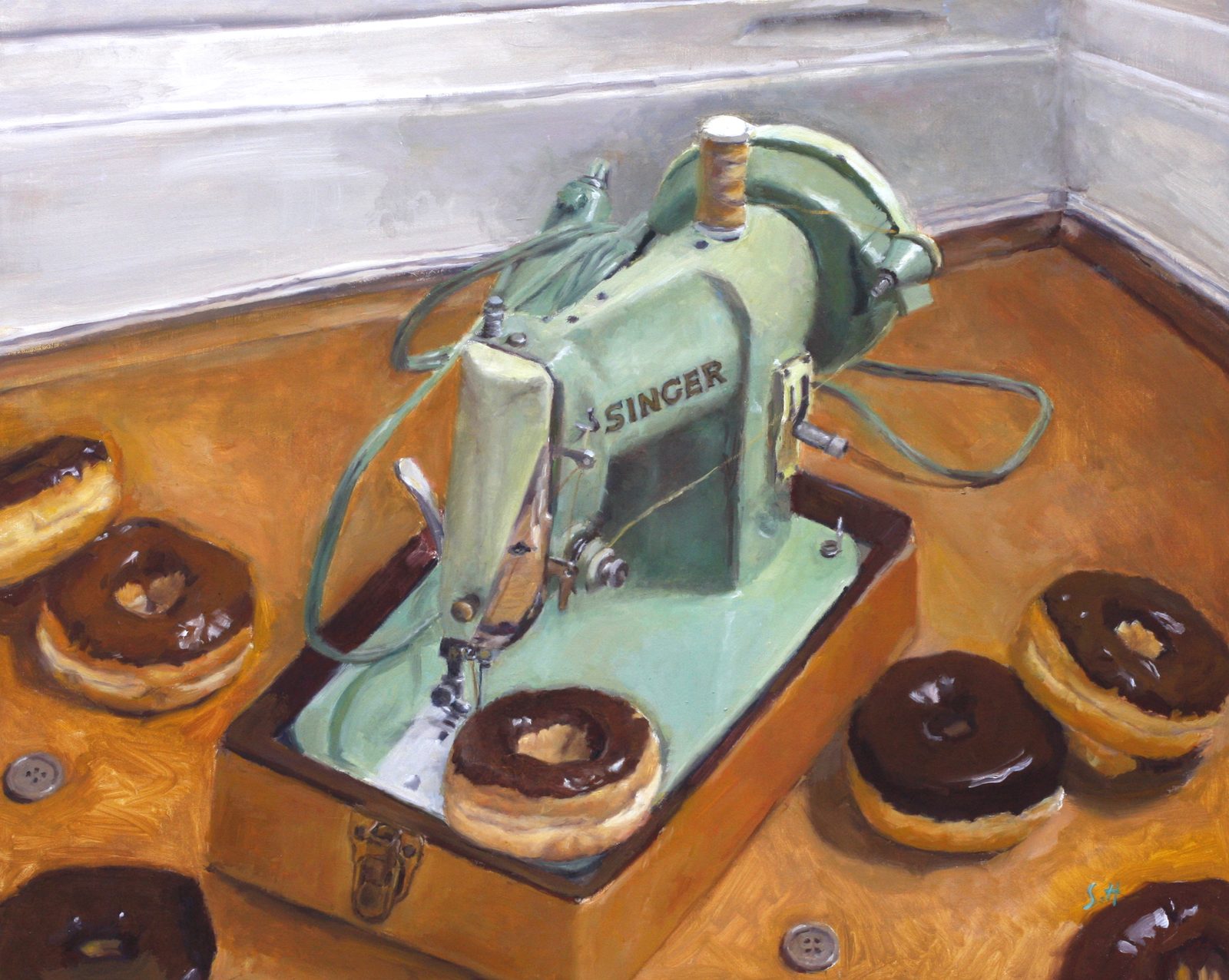 Horton Couture, Oil on linen, 24×18 in, 2013, by Soraya Hutchinson